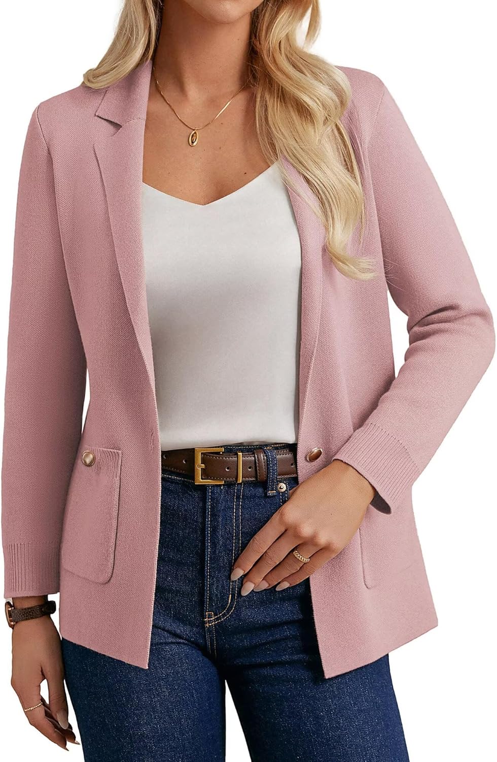 Stylish Women Sweater Blazers for Business Casual Wear