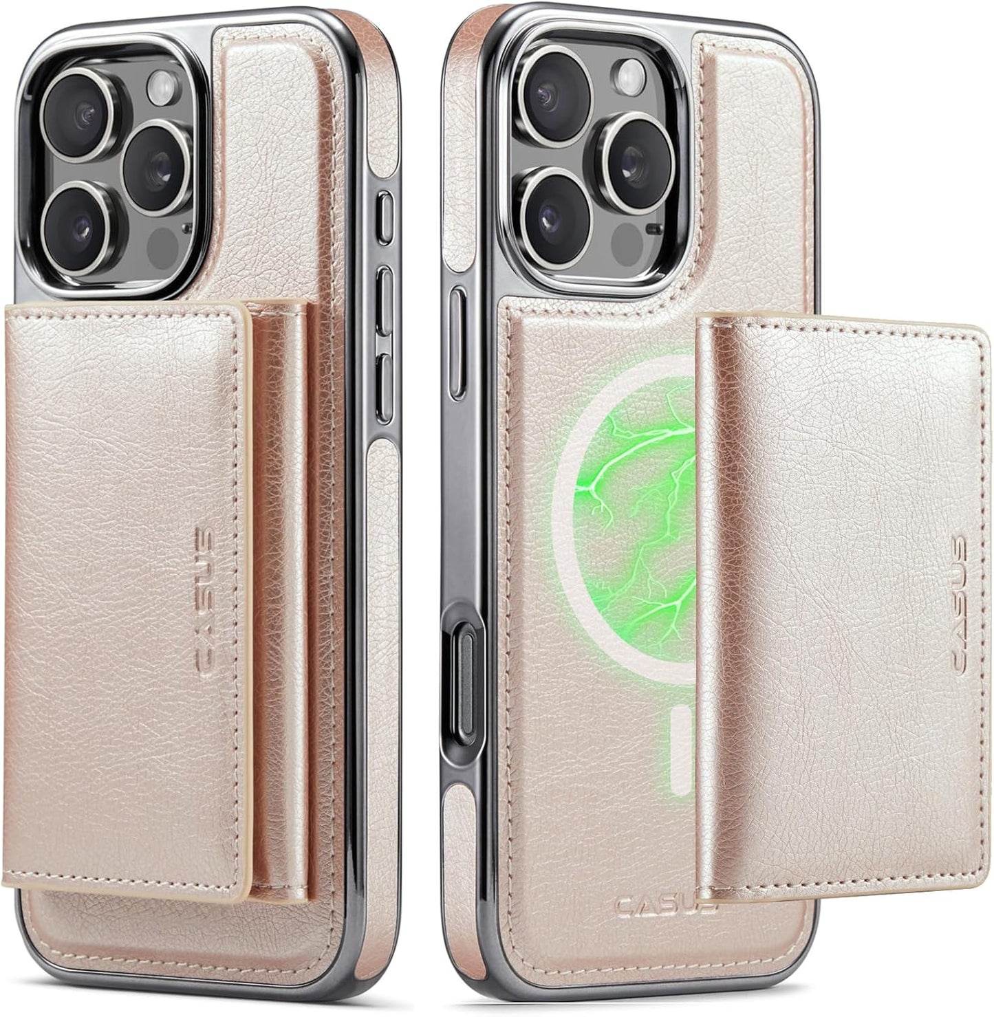 Casus Wallet Case for iPhone 16 Pro Max with MagSafe Features
