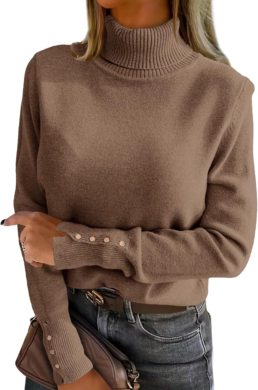 ANRABESS Turtleneck Sweaters for Women: Cozy Fall Fashion
