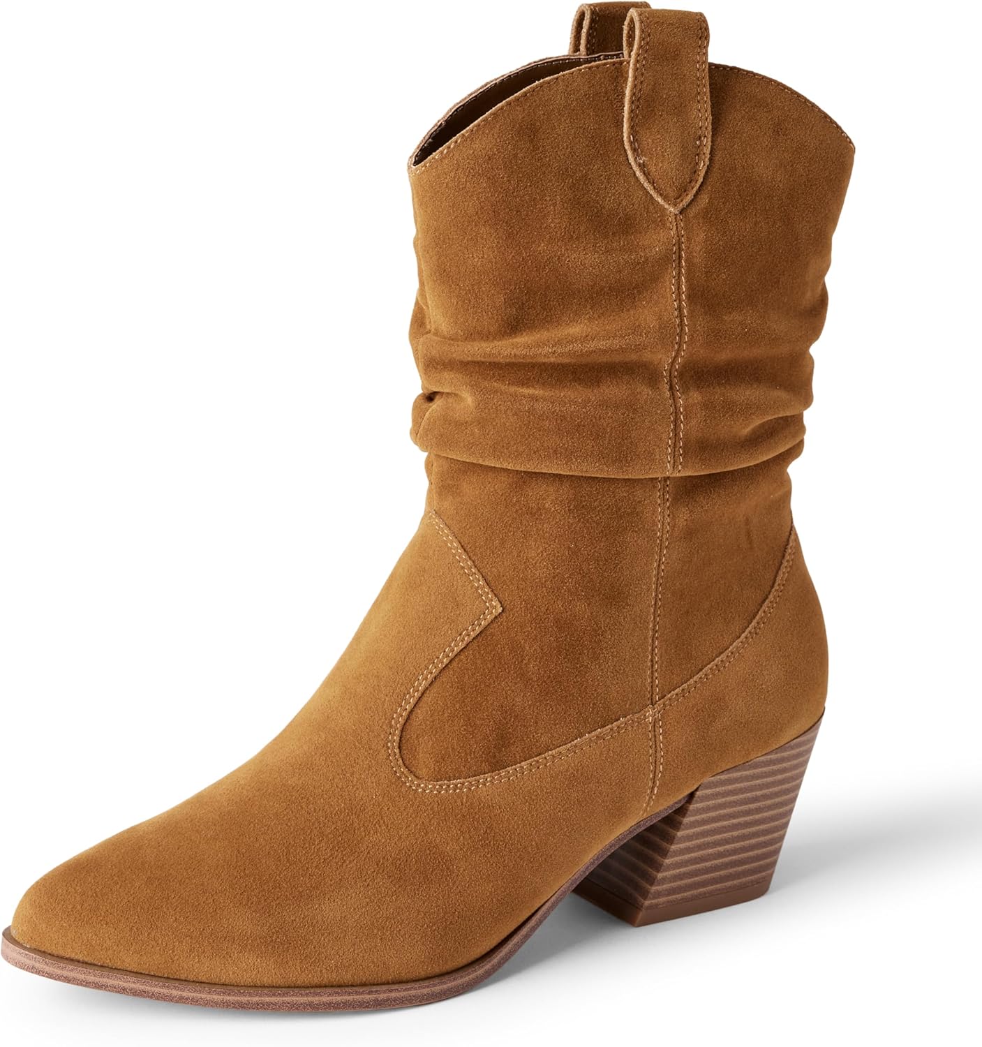 Mid Calf Western Fashion Boots for Women - Stylish Comfort