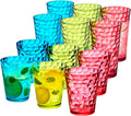 Iceberg 16-Ounce and 24-Ounce Plastic Tumblers Set of 12