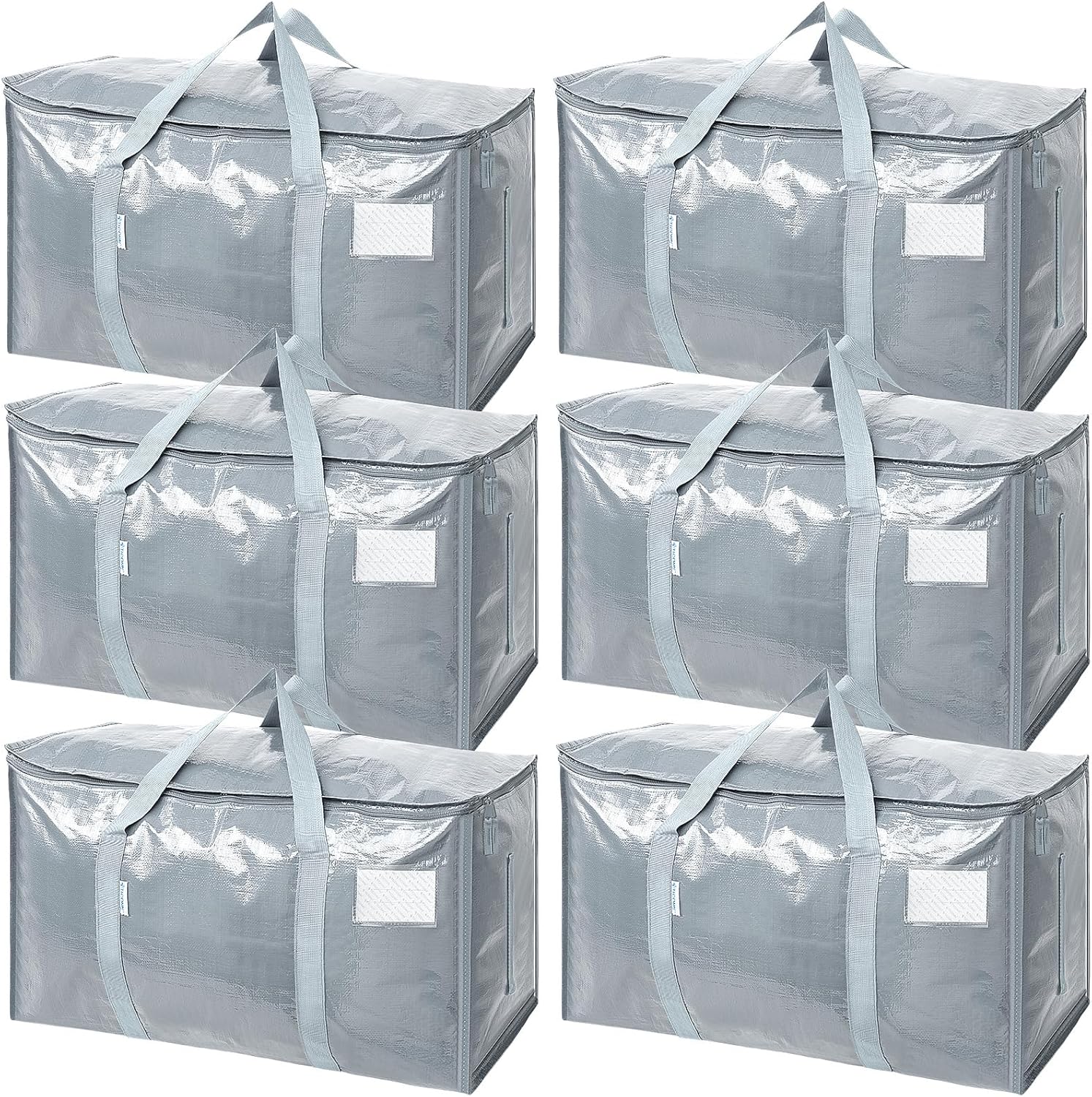 Extra Large Moving Bags with Zippers for Heavy-Duty Storage
