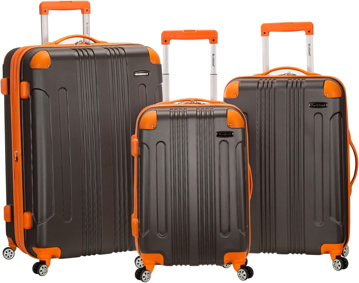 Rockland London Hardside Spinner Wheel Luggage for Travel