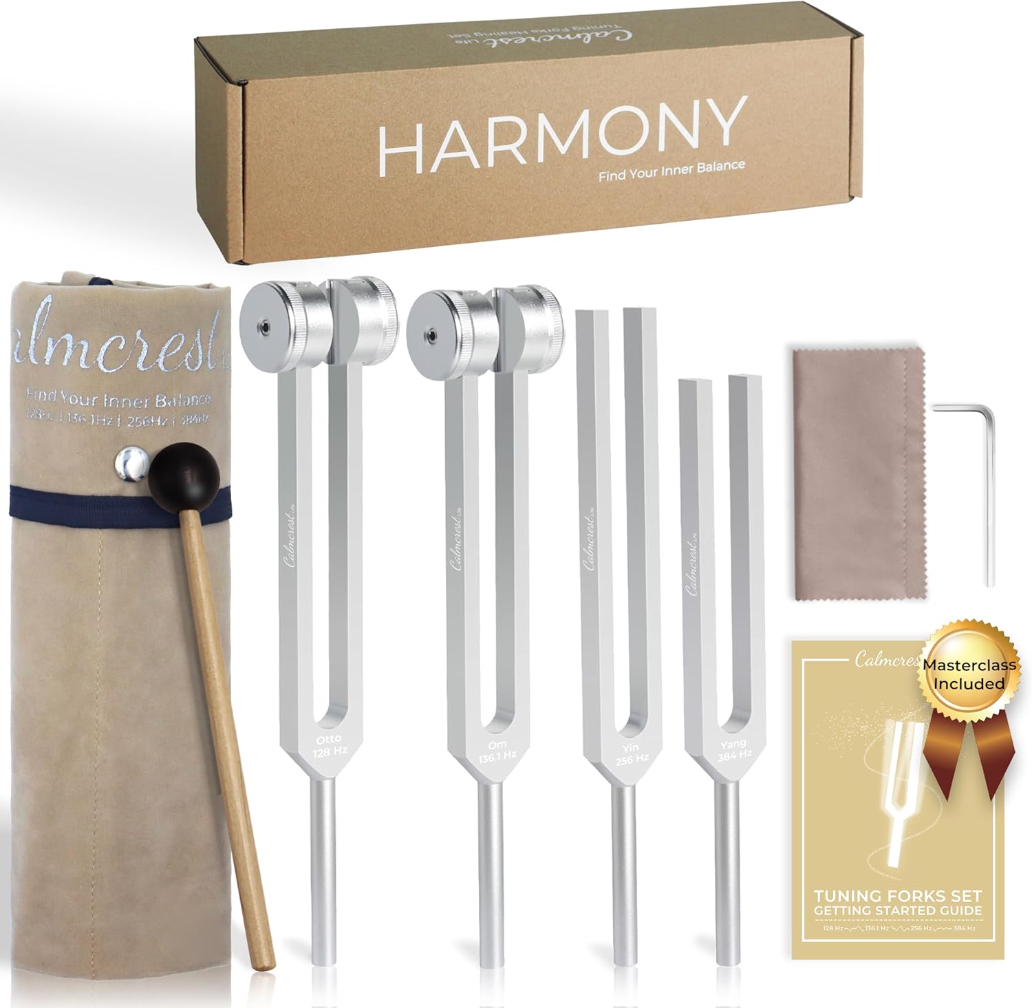 Tuning Forks for Healing Set - Chakra Sound Therapy Instruments