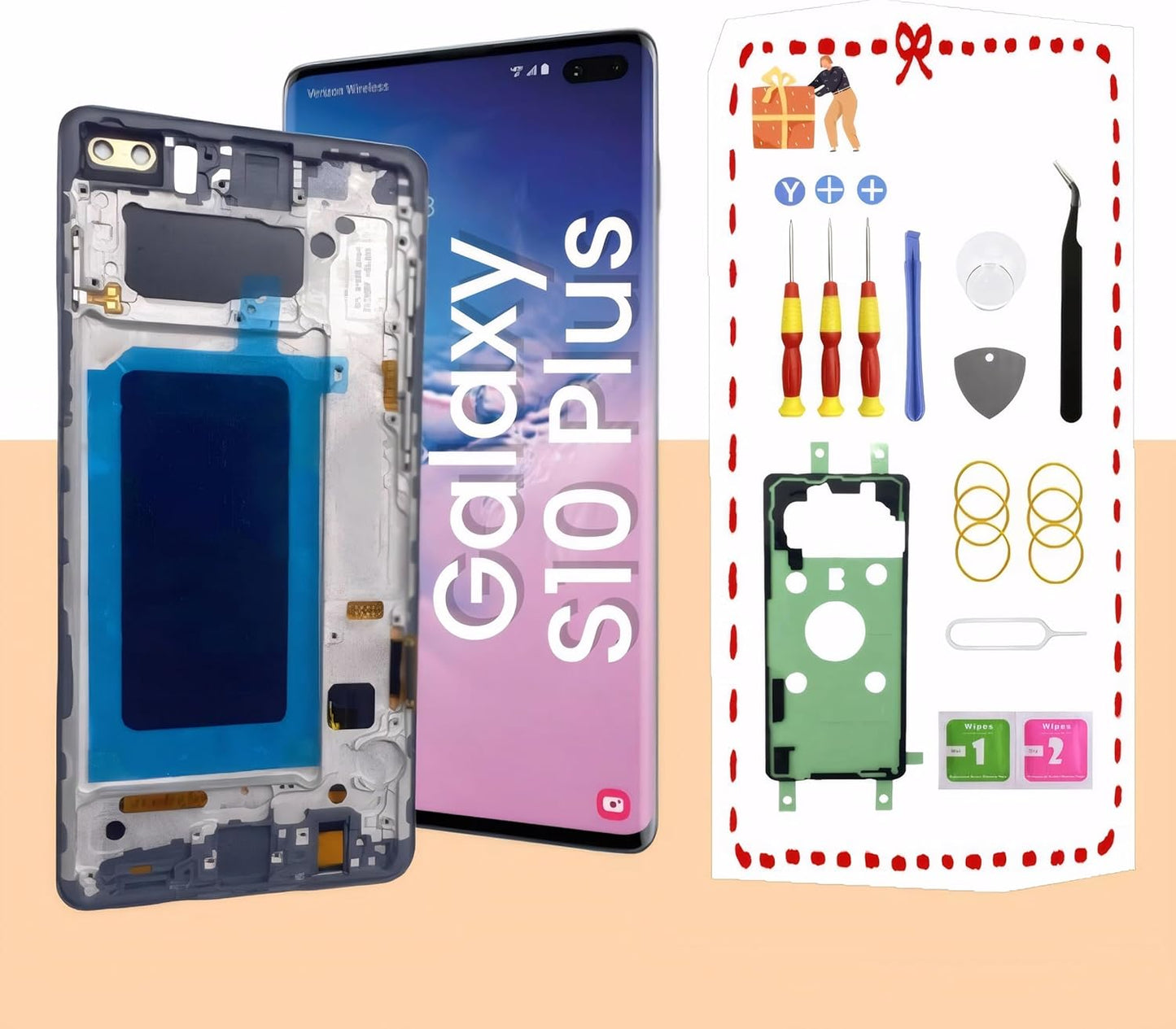 Samsung Galaxy S10 Plus LCD Display Screen Assembly Replacement
