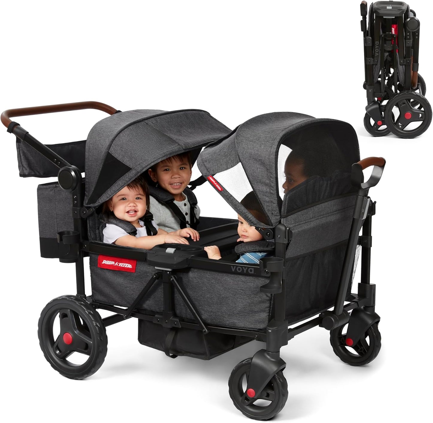 Voya Quad Stroller Wagon for Kids - Ultimate Outdoor Fun