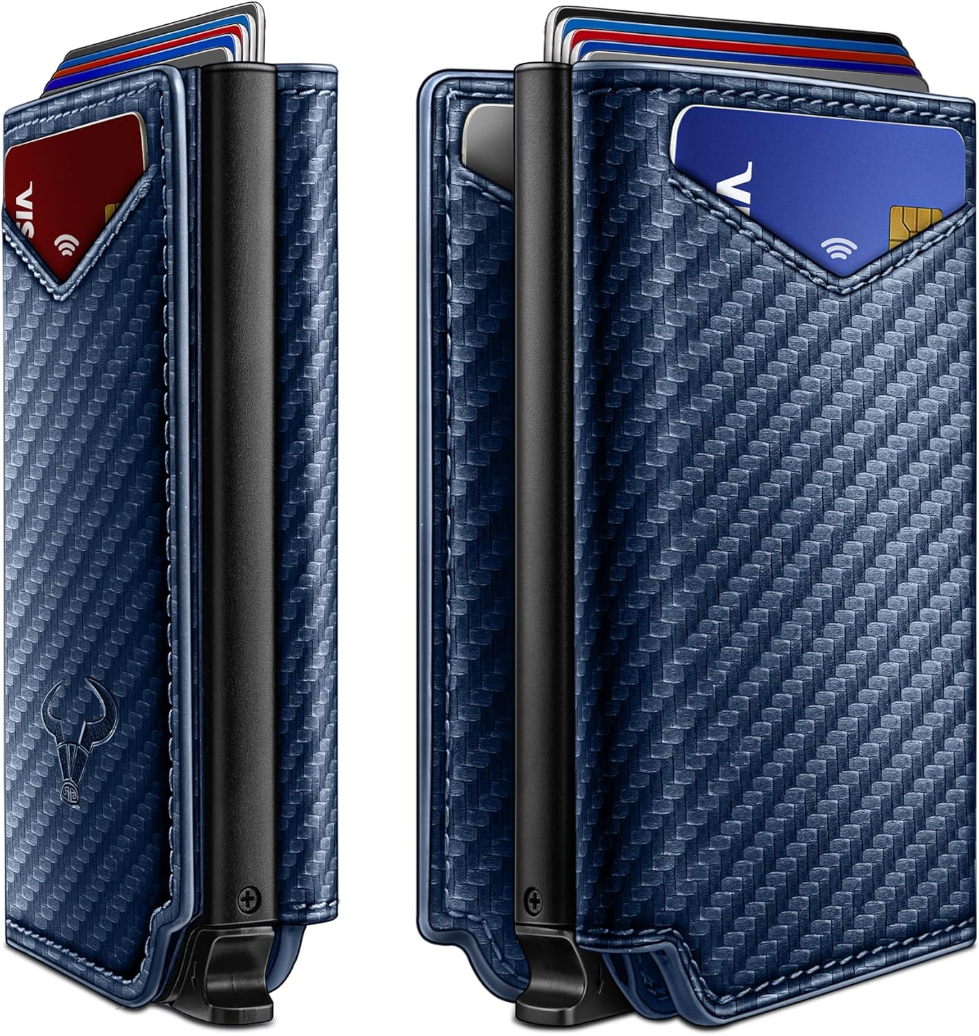 BULLIANT Men Wallet Leather Wallet with Magnetic Flip Cover