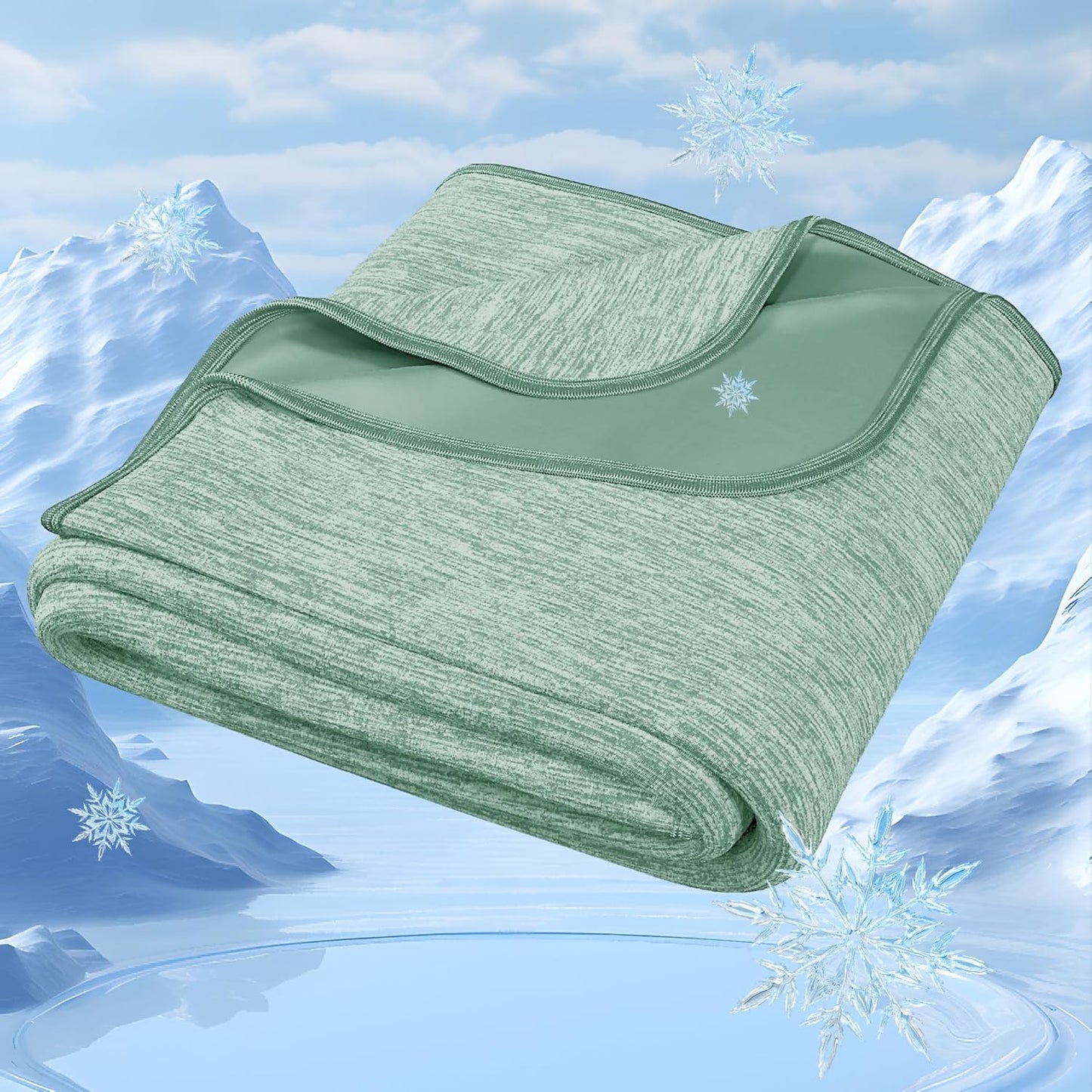 Degrees of Comfort Cooling Blanket for Hot Sleepers, Queen Size