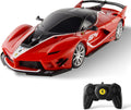 BEZGAR Remote Control Ferrari Car 1:24 Scale - Licensed Red RC