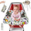 PILLANI Shopping Cart Cover for Baby - Padded 100% Cotton Seat Cover