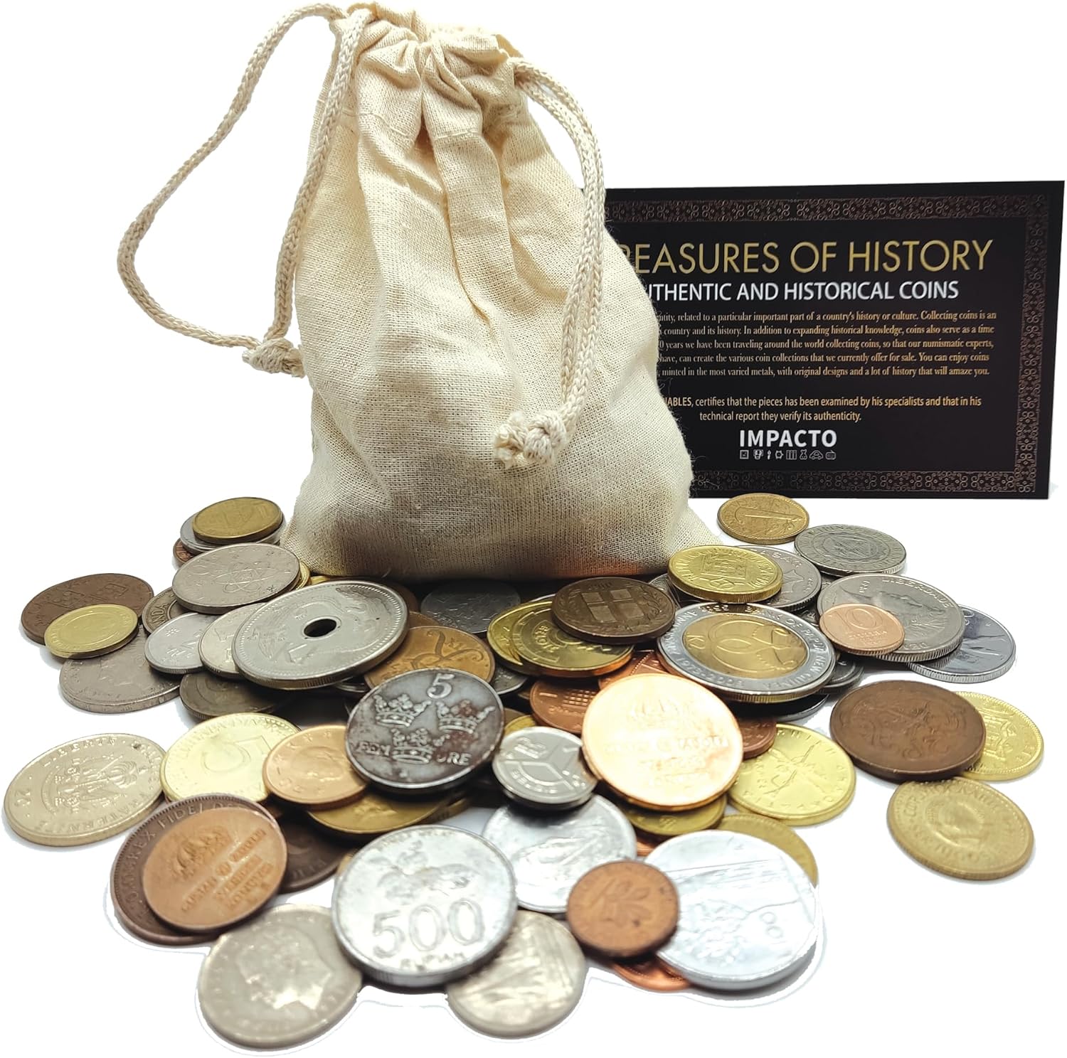 Three-Century-Old Pound Coins Collection - Authentic World Coins