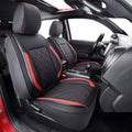 Full-Set Seat Covers for Ford F150 F250 F350 F450 - Black-Red