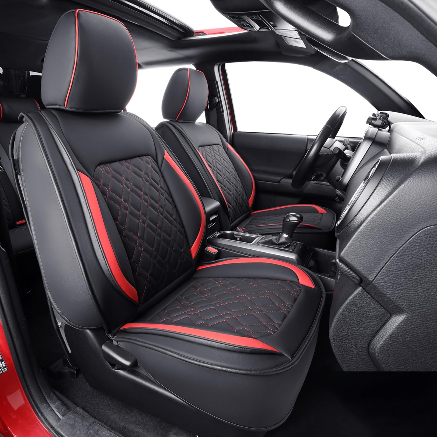 LUCKYMAN CLUB F150 Full-Set Seat Covers for 2015-2025 F150