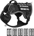 Service Dog in Training Mesh Harness with 10 Pet Patches - Breathable