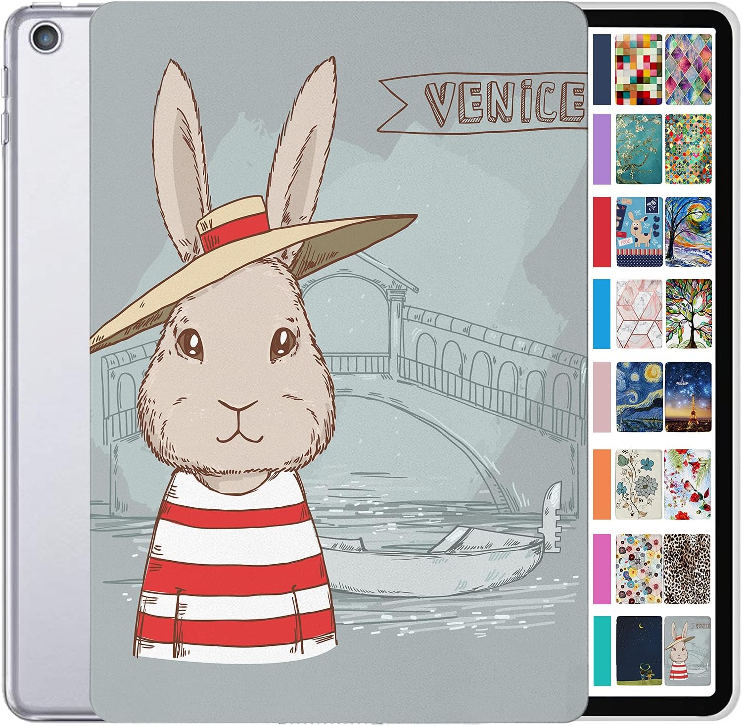 DuraSafe iPad 5th 2017 6th 2018 Gen 9.7 Inch Bunny Hat Case