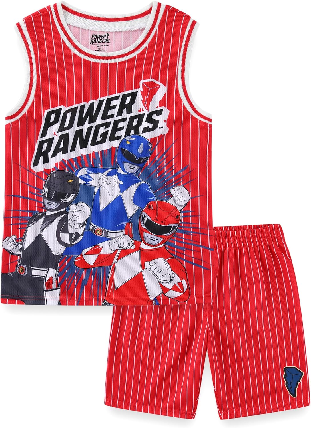 Power Rangers Tank Top & Shorts Set for Big Kids!