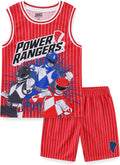 Power Rangers Big Kids Tank Top & Mesh Short Set