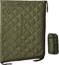 Military Woobie Blanket Large Camo Poncho Liner - Portable Insulation