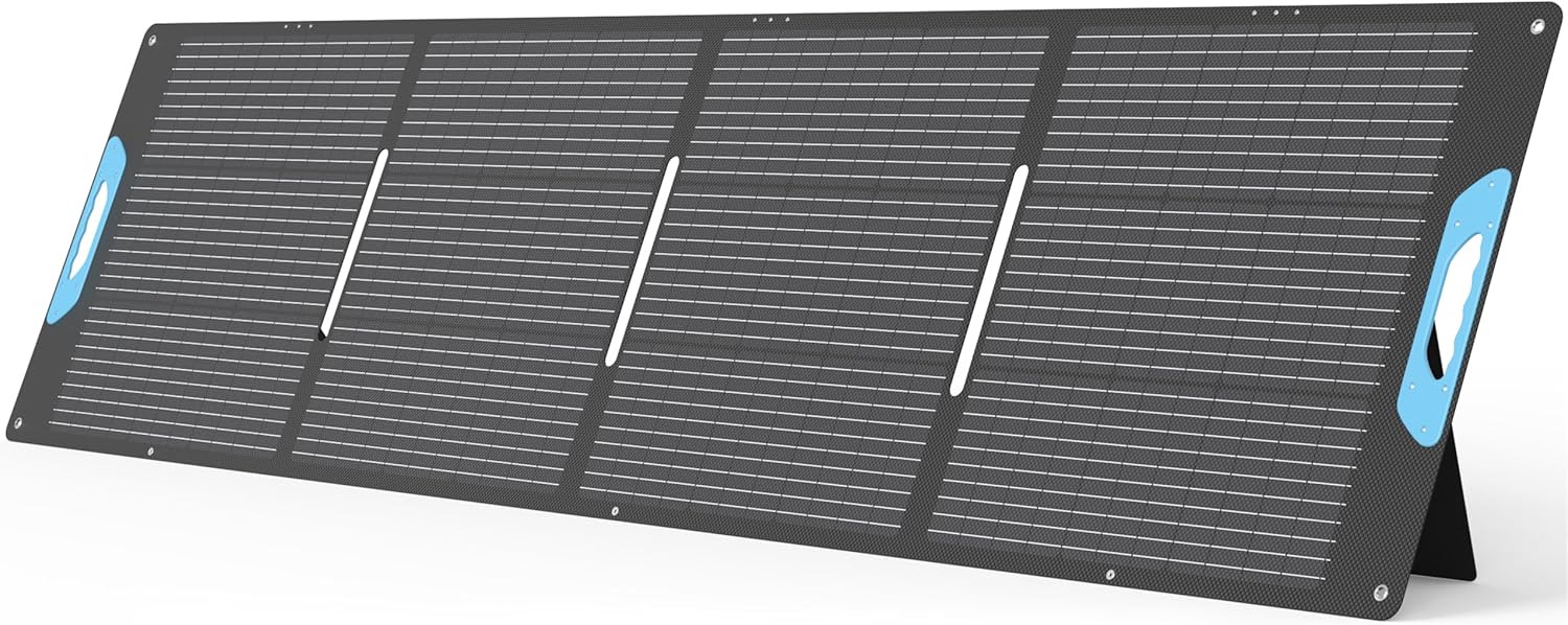 220W Portable Solar Panel for Outdoor Camping and Off Grid Use