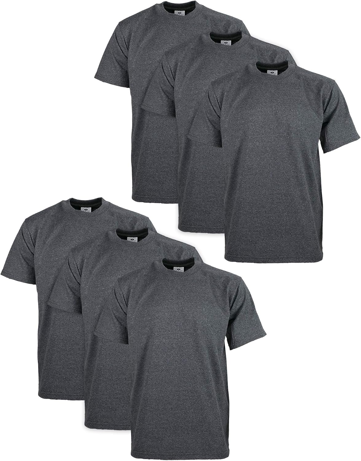 Pro Club Men's Heavyweight Cotton Short Sleeve Crew Neck T-Shirt