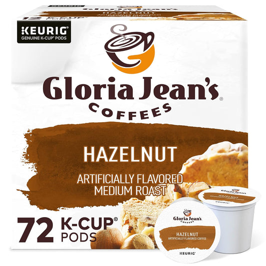 72 Hazelnut Keurig K-Cup Pods by Gloria Jean's