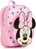 Pink Minnie 3D Kids Travel Backpack - Holiday Essential!