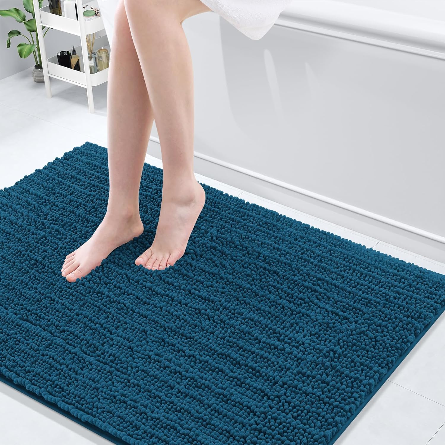 Arotive Luxury Chenille Bathroom Rug Mat for Ultimate Comfort