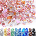Fire Glass 1/2 in Rose Gold Reflective Fireglass - 20 lb