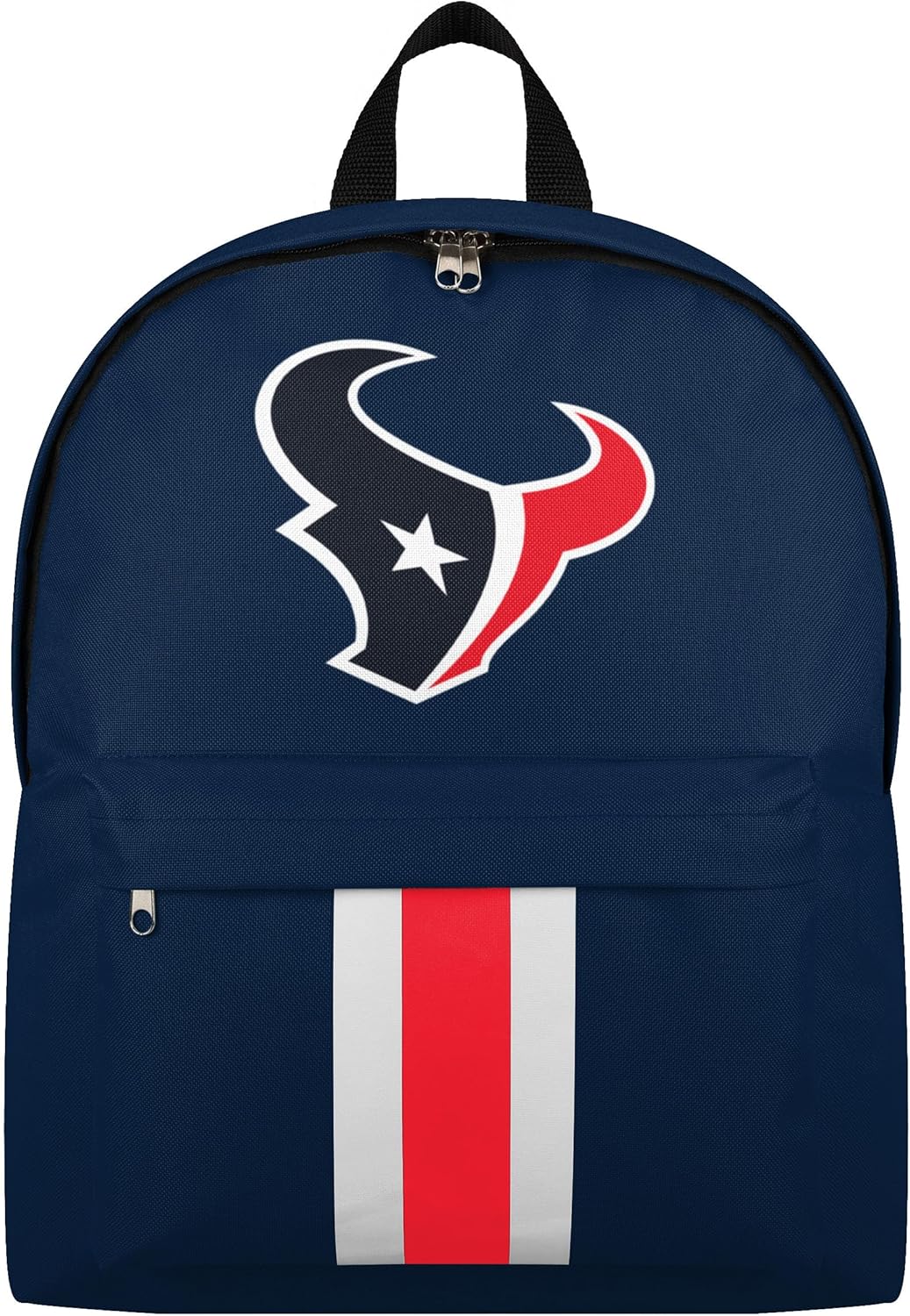 Houston Texans NFL Team Color Logo Solid Stripe Backpack