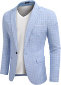 Men's Slim Fit Blazer One Button Sport Coat - Versatile Look Coats