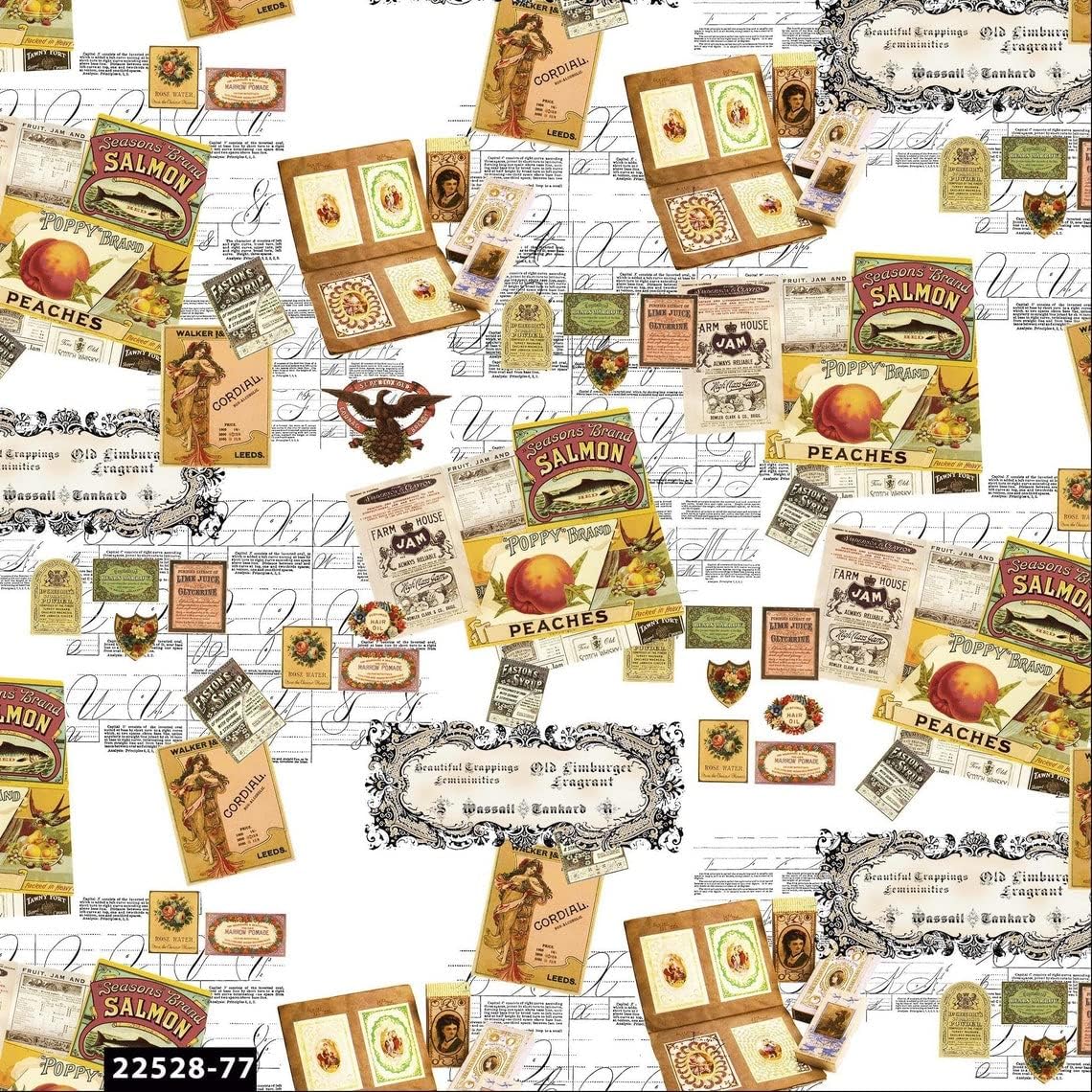 100% Combed Cotton Printed Fabric for Quilts and Crafts