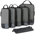Compression Packing Cubes for Travel - Lightweight Luggage Organizer