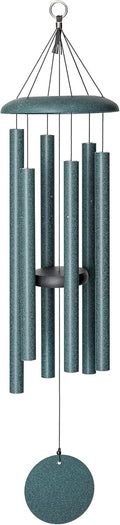 36 in Corinthian Bells Green Wind Chime - Hand-Tuned Pentatonic E