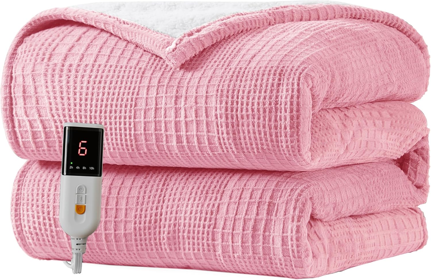 Heated Blanket Electric Blanket Throw 50X60 with 9 Heat Settings