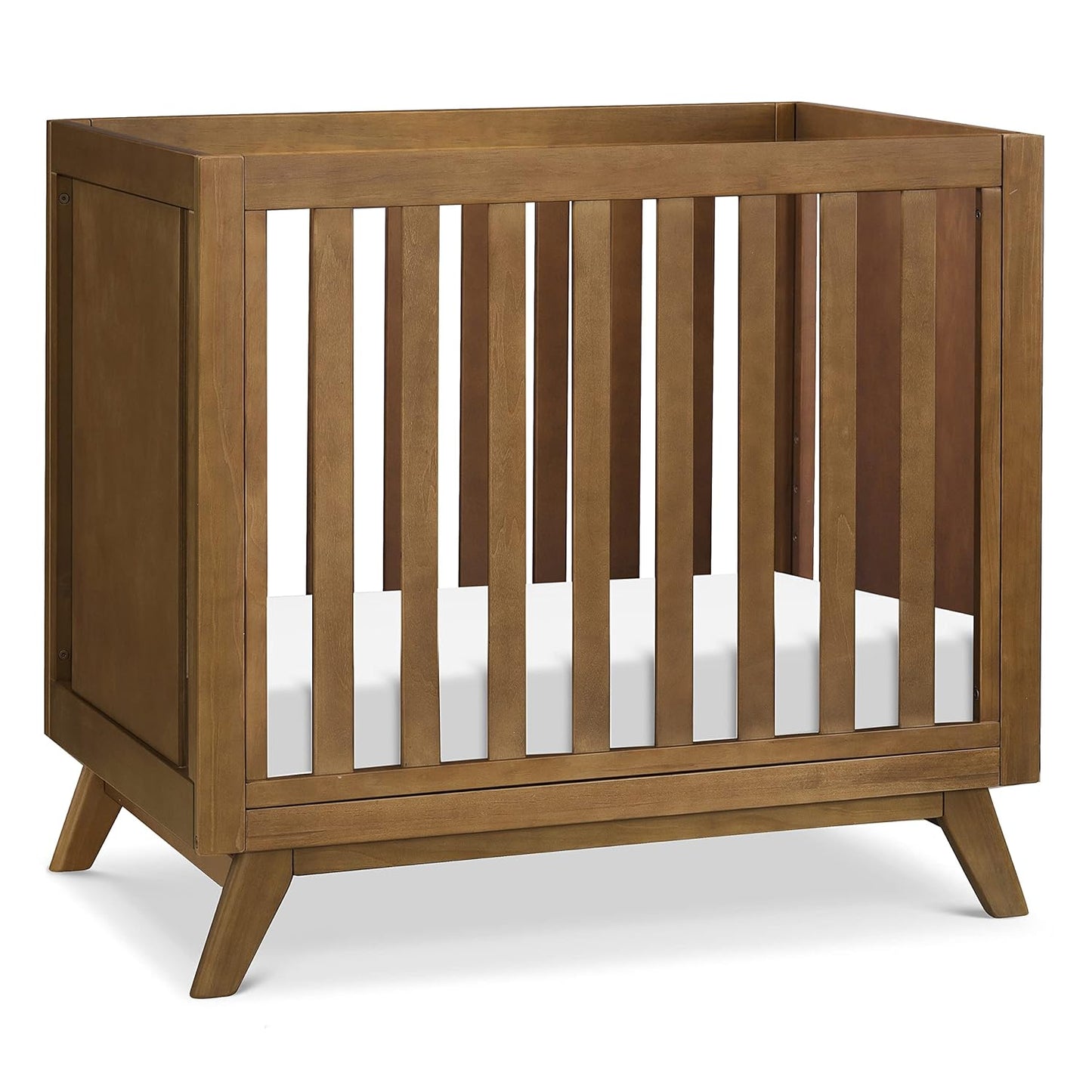 daVinci 3-in-1 Mini Baby Crib with Mattress for Small Spaces