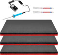 Tool Box Foam Sets 18 x 12 x 1 in - Customizable Tool Organizer Kit