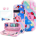 Cute Carrying Case Kit Compatible with Nintendo Switch - Anime Pink