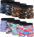 Men's Underwear Boxer Briefs Bamboo Viscose Trunks - Soft All-Day 5%