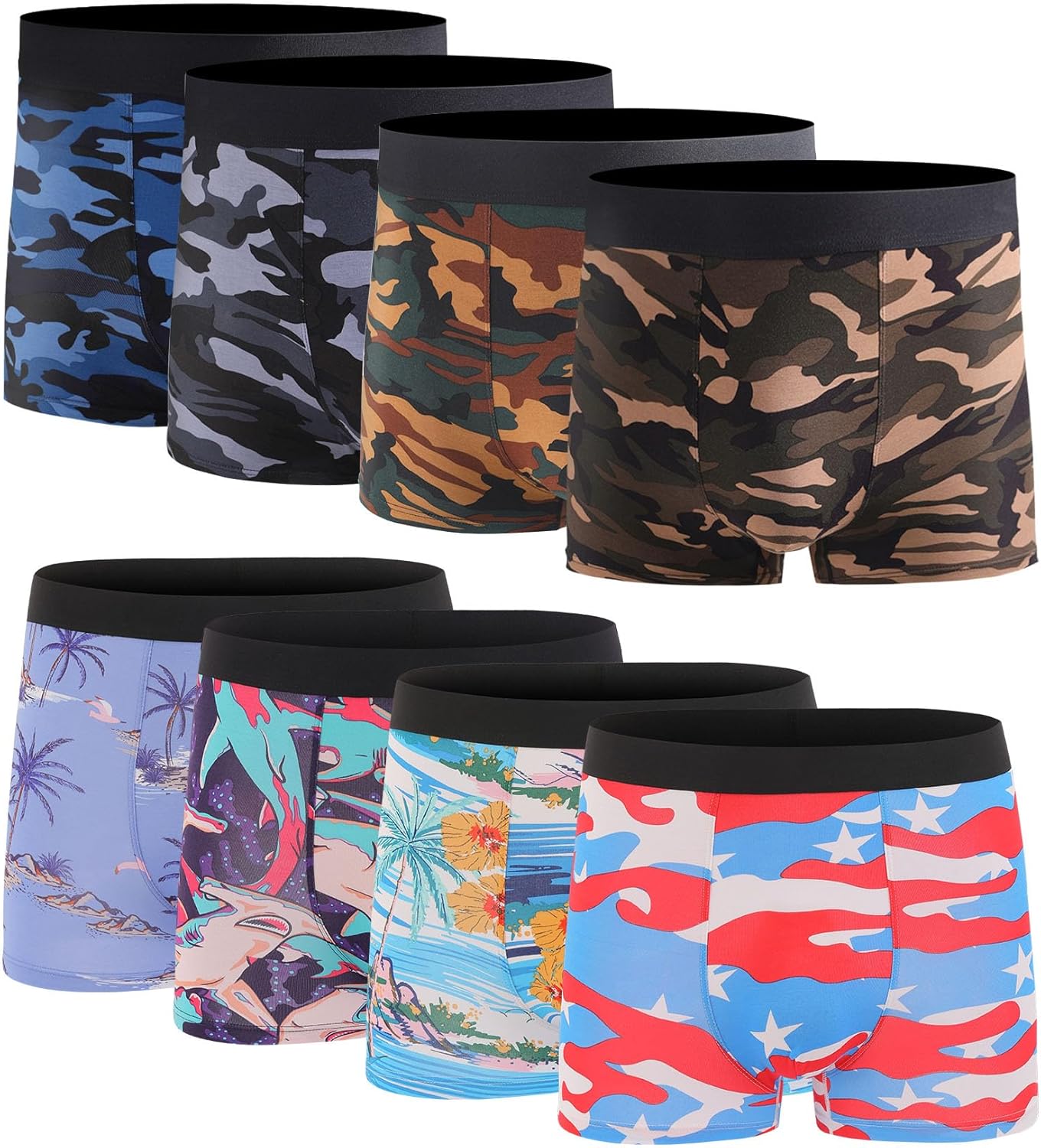 Men's Bamboo Viscose Boxer Briefs for Ultimate Comfort and Style