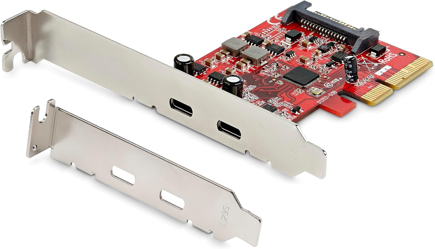 2-Port USB 3.2 Gen 2 PCIe Card for High-Speed Data Transfer