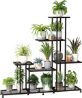 Twhep Heavy Duty Metal Plant Stand, 5 Tier Multifunctional Rack
