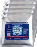 Cooler Shock 10in x 10in Reusable Ice Packs for Cooler - Lasting Cold