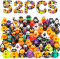 Dmsky 52 Pcs Halloween Rubber Ducks for Party Favors