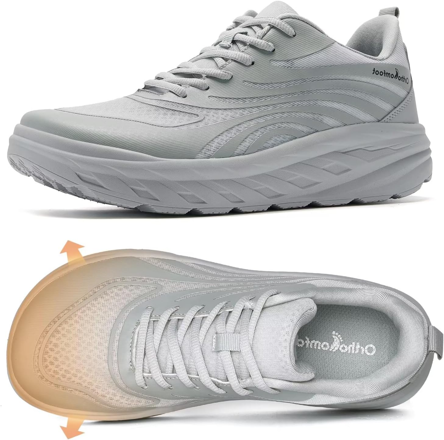 Women's Orthopedic Diabetic Wide Running Shoes for Comfort