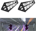 KUAFU 2 x 5ft Triangle Truss Lighting System Stand - Portable DJ Truss