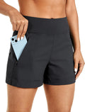 CRZ YOGA Women's Lightweight Mid Rise Hiking Shorts 4in - Versatile
