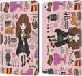 Harry Potter Hermione Pattern Deathly Hallows Leather Wallet Case