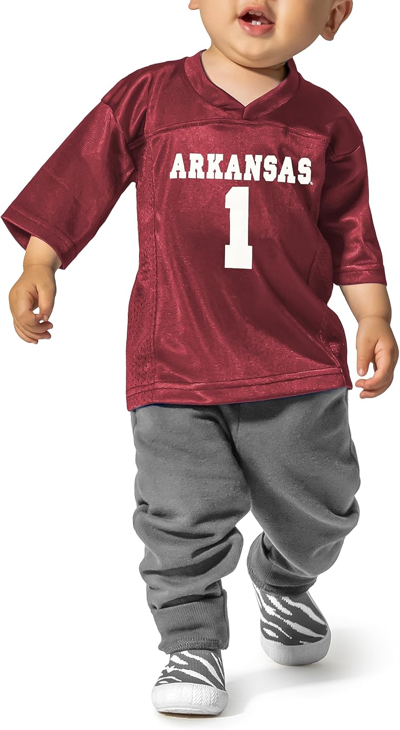 NCAA Infant Arkansas Razorbacks Touchdown Pass Jersey for Babies