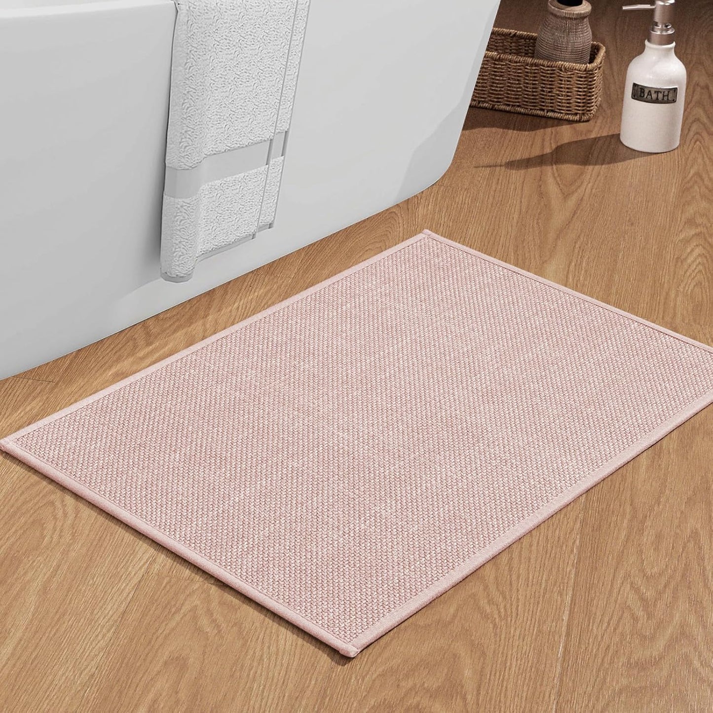 Chakme Ultra Thin Non Slip Bath Mat for Quick Drying Comfort