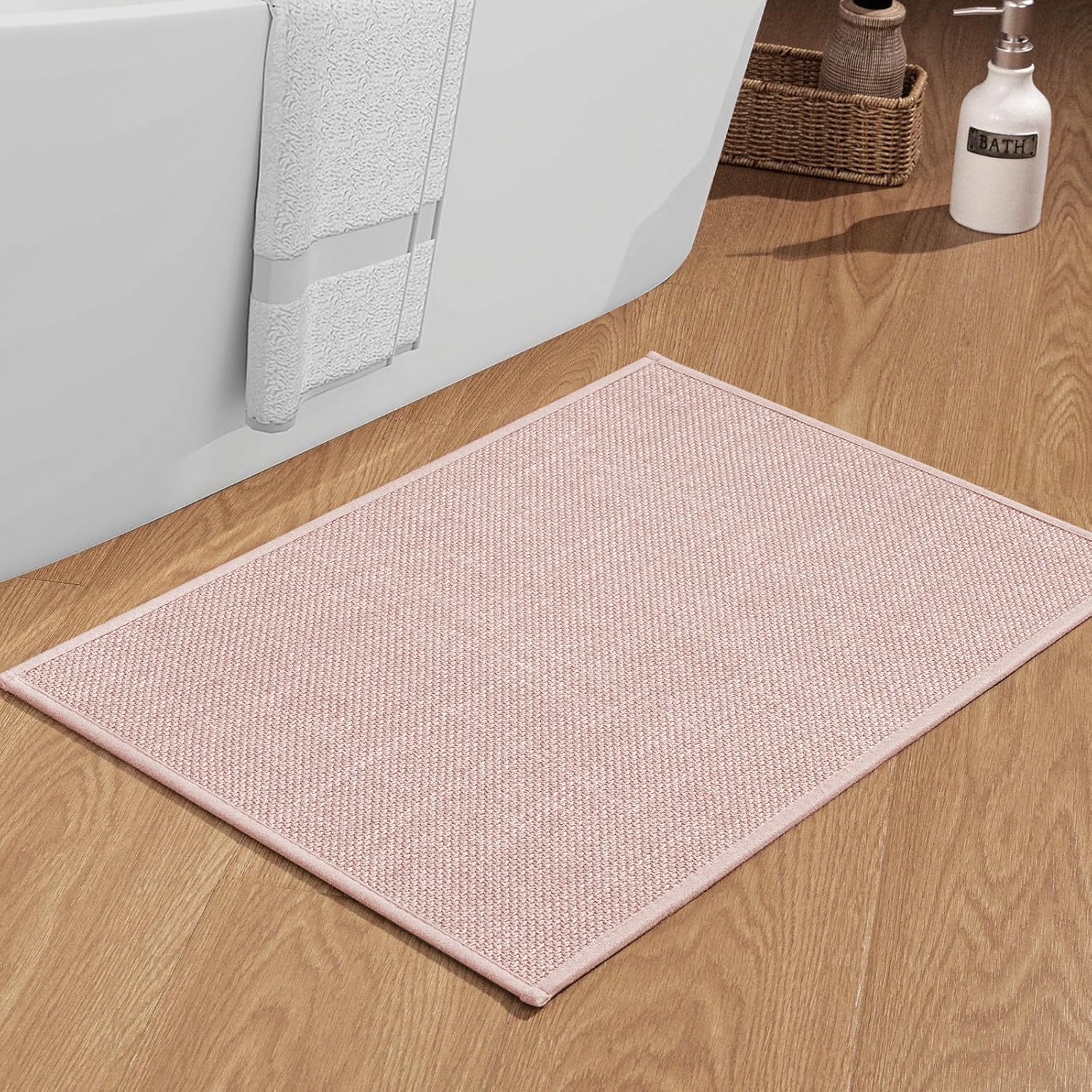 Chakme Ultra Thin Non Slip Bath Mat for Quick Drying Comfort